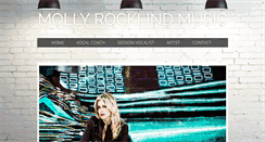 Desktop Screenshot of mollyrocklindmusic.com