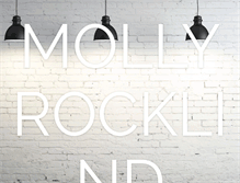 Tablet Screenshot of mollyrocklindmusic.com